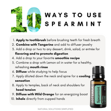Load image into Gallery viewer, dōTERRA Spearmint Essential Oil - 15ml